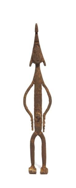 Statuette masculine Mali, style Dogon, région...