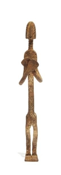 Statuette masculine Mali, style Dogon, région...