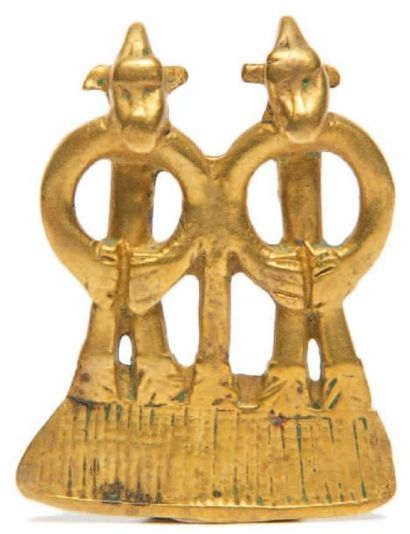 Pendentif Côte d'Ivoire (populations Koulango)....