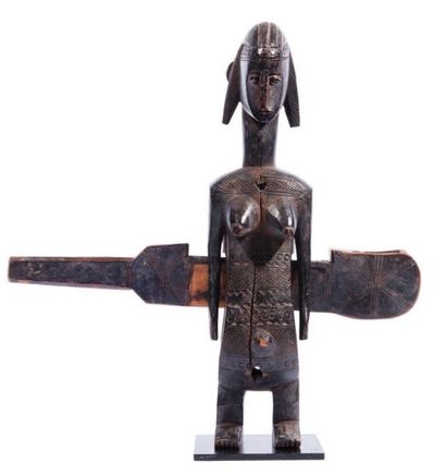 Serrure de porte de case Mali, population...