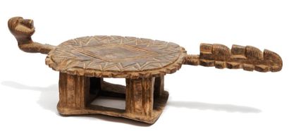 Tabouret BOZO (Mali). Région de Segou, Cercle...