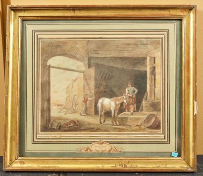 Attribué à Philibert Louis DEBUCOURT (1755...