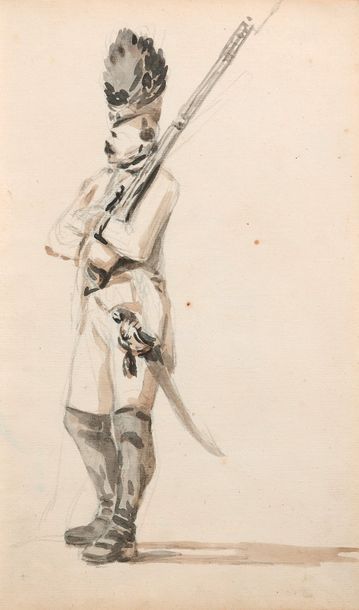 Attribué à Georg Philipp RUGENDAS II (1701...