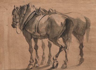 Attribué à Georg Philipp RUGENDAS II (1701...