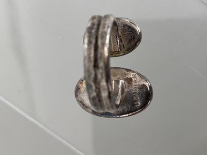 JACQUES GAUTIER Ring Toi et Moi in silver...