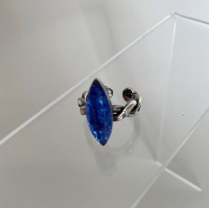 JACQUES GAUTIER Open ring in silver plated...