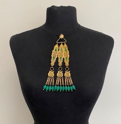 Attributed to YVES SAINT LAURENT by GRIPOIX...