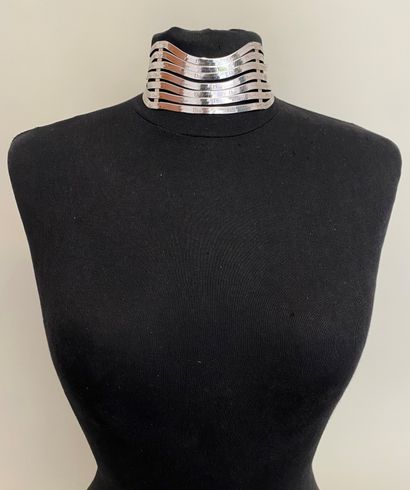 CHRISTIAN DIOR by GALLIANO Dog chenille necklace...