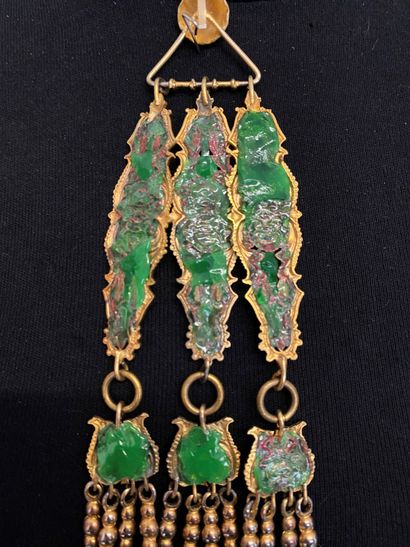 Attributed to YVES SAINT LAURENT by GRIPOIX...