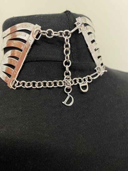 CHRISTIAN DIOR by GALLIANO Dog chenille necklace...