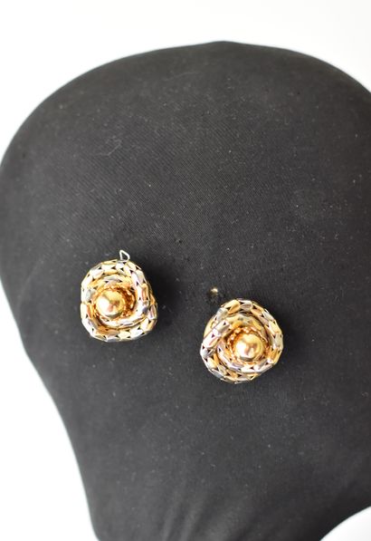 LINA BARETTI Paire de clips d'oreilles volutes...