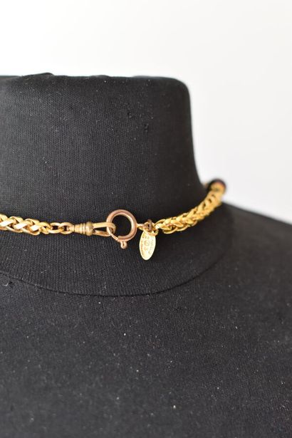 CHANEL Made in France Collier ras de cou...