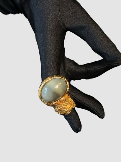 YVES SAINT LAURENT Rive Gauche Bague en métal...