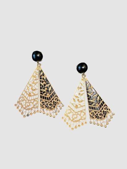 YVES SAINT LAURENT Haute Couture Paire de...