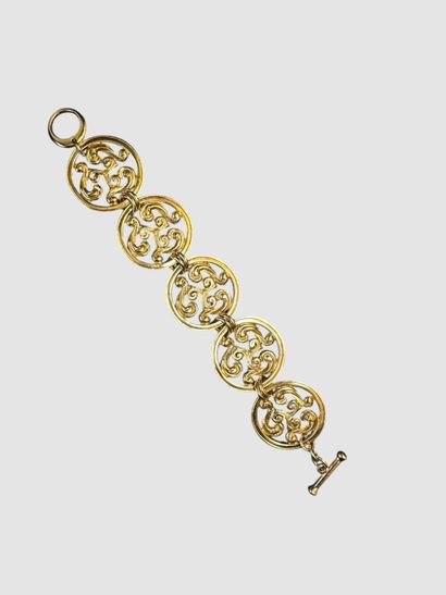 YVES SAINT LAURENT par ROBERT GOOSSENS Bracelet...