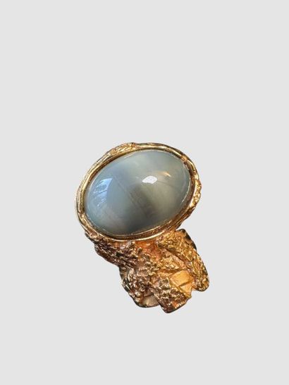 YVES SAINT LAURENT Rive Gauche Bague en métal...
