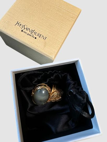 YVES SAINT LAURENT Rive Gauche Bague en métal...