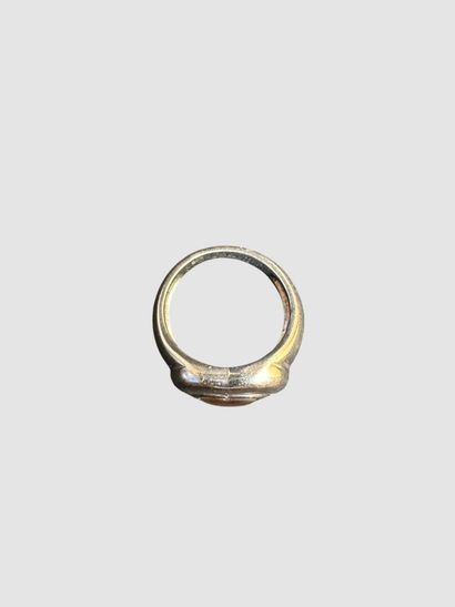 YVES SAINT LAURENT Bague coeur en argent...