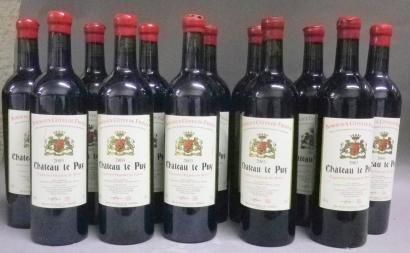 12 Bouteilles CHÂTEAU LE PUY 2003