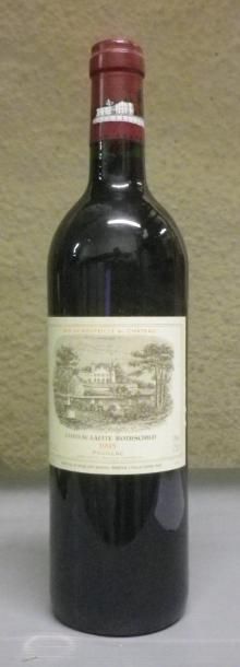 1 Bouteille LAFITE ROTHSCHILD 1995 Étiquette...