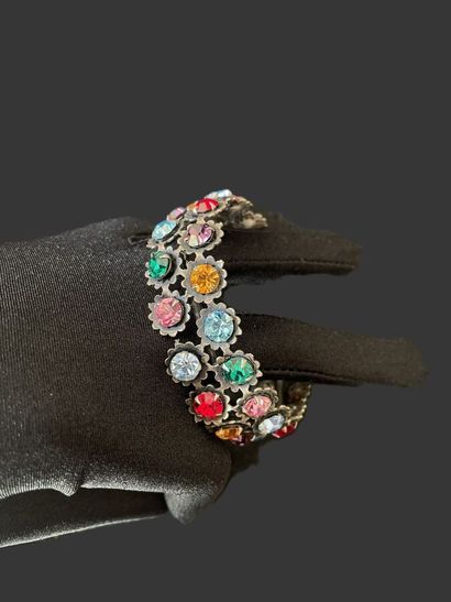 Attributed to YVES SAINT LAURENT Semi-rigid...