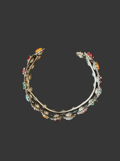 Attributed to YVES SAINT LAURENT Semi-rigid...