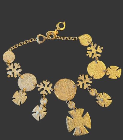 YVES SAINT LAURENT Made in France Necklace...
