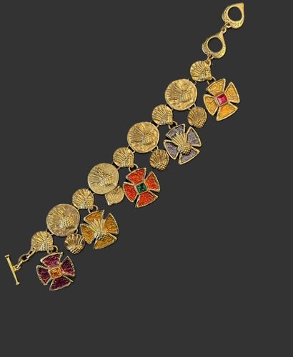 YVES SAINT LAURENT Bracelet hearts of Mary...