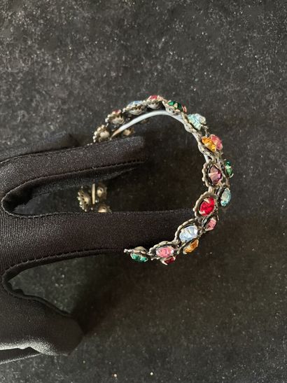 Attributed to YVES SAINT LAURENT Semi-rigid...