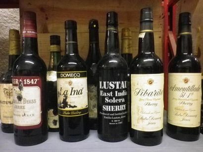 9 Bouteilles ALCOOLS ESPAGNOLS DIVERS: 1...