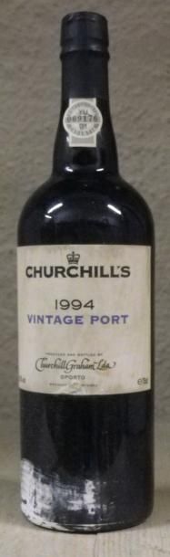 1 Bouteille PORTO CHURCHILL?S VINTAGE 1994...