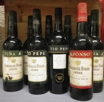 10 Bouteilles ALCOOLS ESPAGNOLS: 4 Bouteilles...