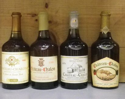 4 Bouteilles de CHÂTEAU CHALON: 1 Bouteille...