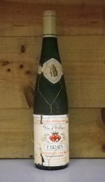 1 Bouteille GEWURSTRAMINER Grand Cru 