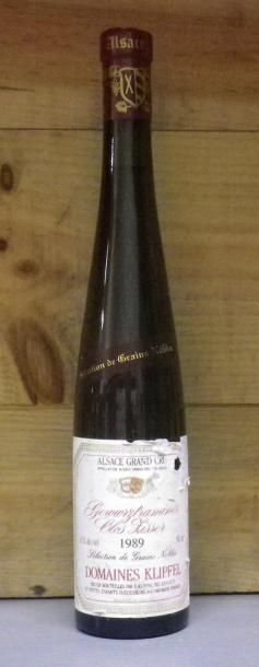 1 Bouteille GEWURSTRAMINER SÉLECTION DE GRAINS...