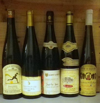 5 Bouteilles des VINS DIVERS D'ALSACE: 1...