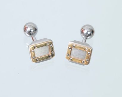 CARTIER n° M40027 

Paire de boutons de manchette...