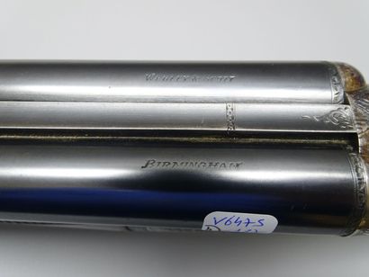 **Catégorie C.** Fusil WEBLEY & SCOTT cal...