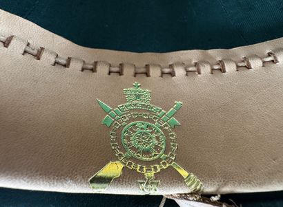 Rare casque tropical d'officier britannique...