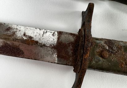 Baïonnette allemande ersatz modèle 1916....