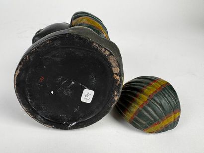 Polychrome terracotta, BB - Bohemia -
Circa...