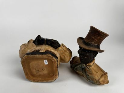 Polychrome terracotta - Bohemia -
Circa 1880.
