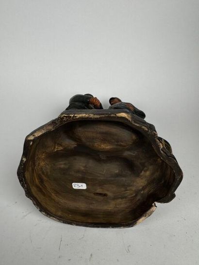 Tobacco jar. A large painting by Bernard...