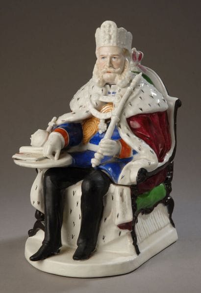 Tobacco Jar
19th-century Bohemian porcelain
Large...