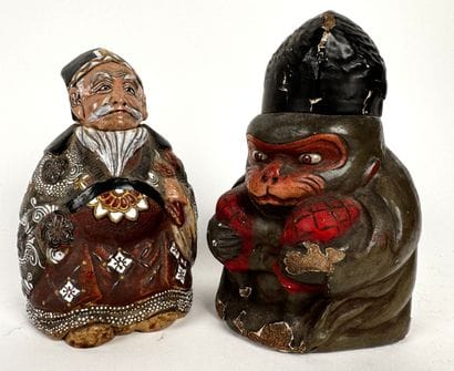 Japanese magot tobacco jar from the Meiji...