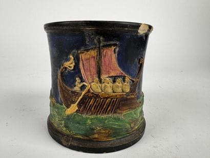 Tobacco jar without a lid, inspired by *The...