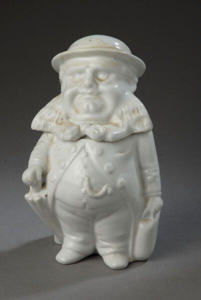 White English porcelain, circa 1880
This...