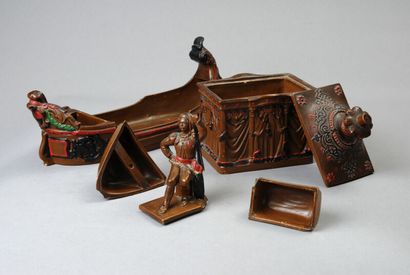 An extraordinary and rare tobacco jar—perhaps...