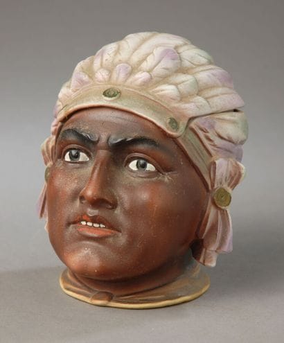 Tobacco Jar
Early 20th-century polychrome...