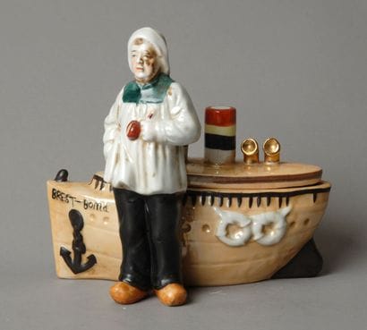 Painted glazed porcelain, late 19th–early...
